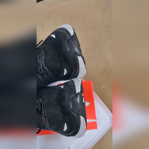 Hoka One Clifton Black White Running Sneakers Women 10.5B Or Men 9 - Picture 6 of 11